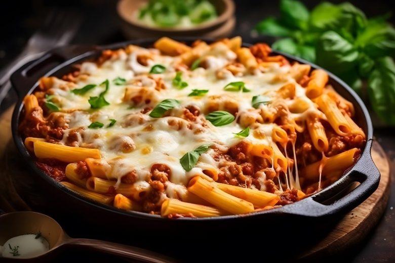 Penne à bolonhesa