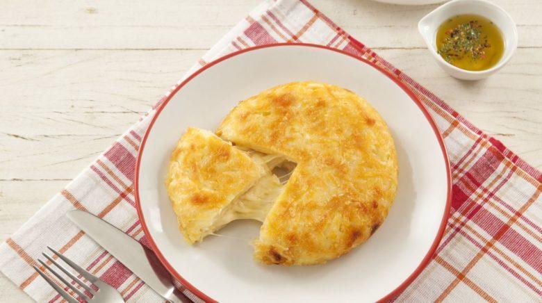 Batata rosti com queijo ralado