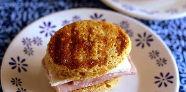 Pão rápido de micro-ondas
