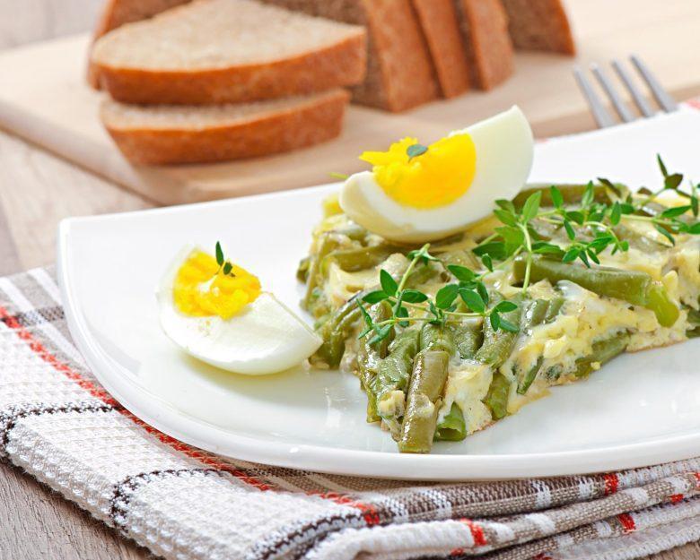 Omelete de vagem