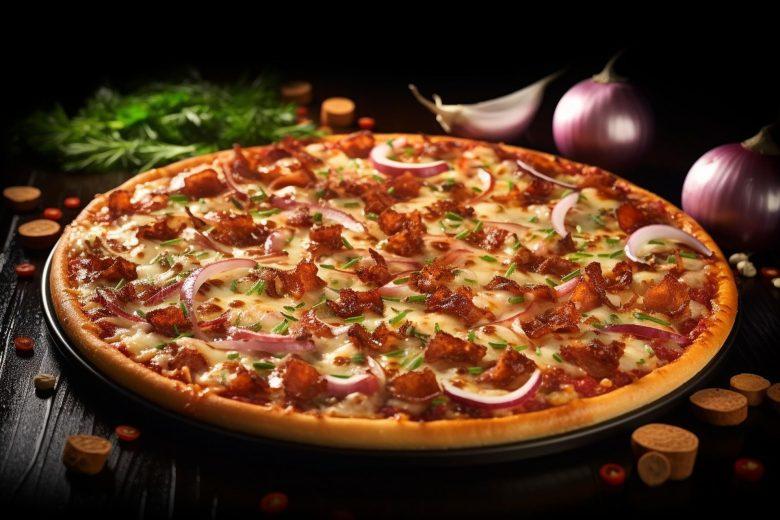Pizza de bacon