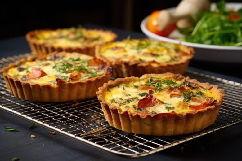 Mini quiche de bacon