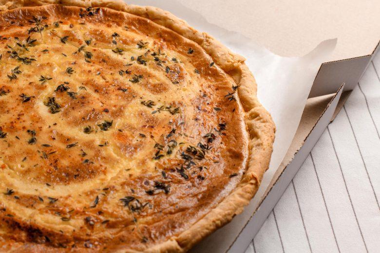 Quiche 3 queijos
