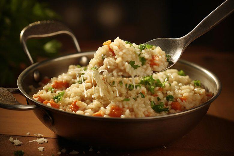 Risoto e brie e tomate seco