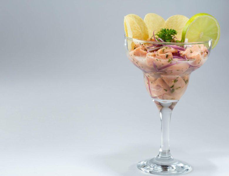 Ceviche na tacinha