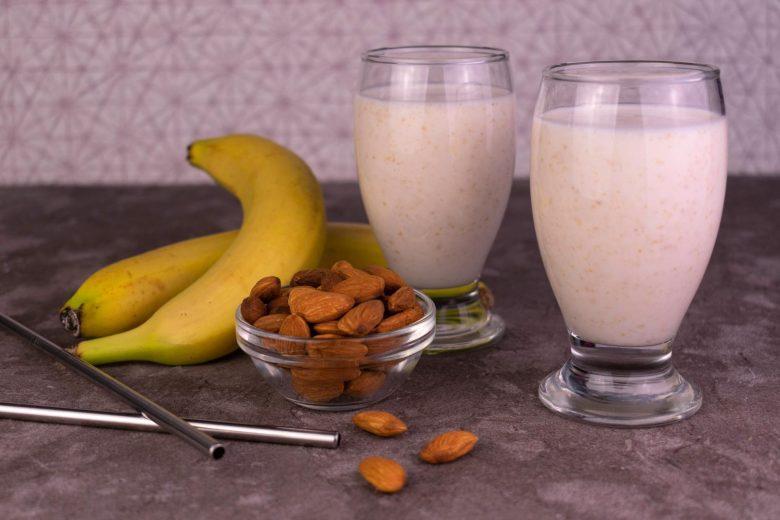 Shake proteico de banana