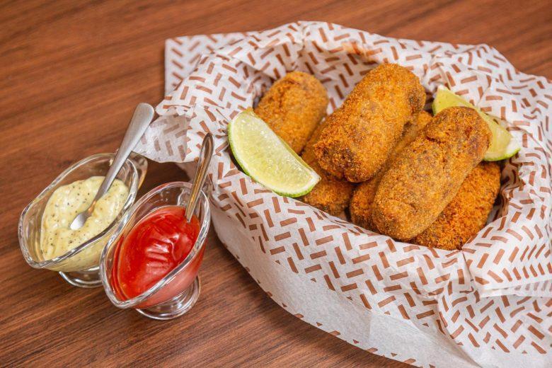 Croquete de carne prático