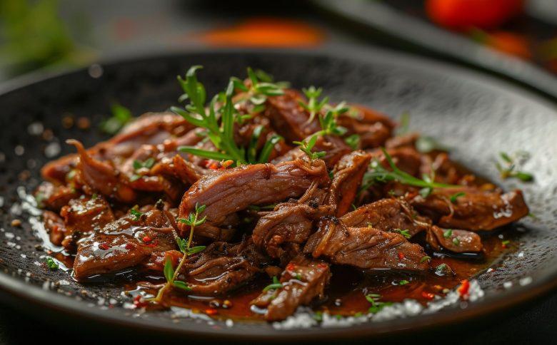 Carne com shoyu