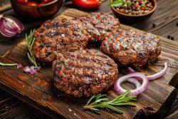 Bife de hambúrguer fit