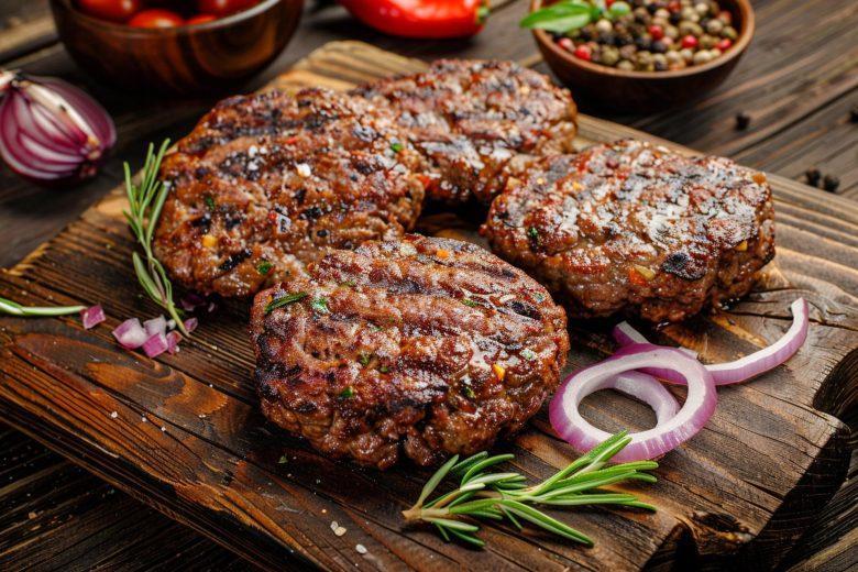 Bife de hambúrguer fit