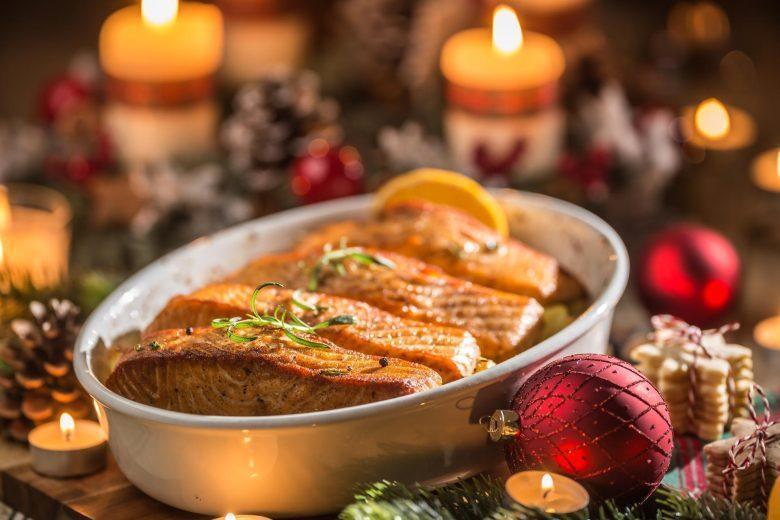 Salmão no forno