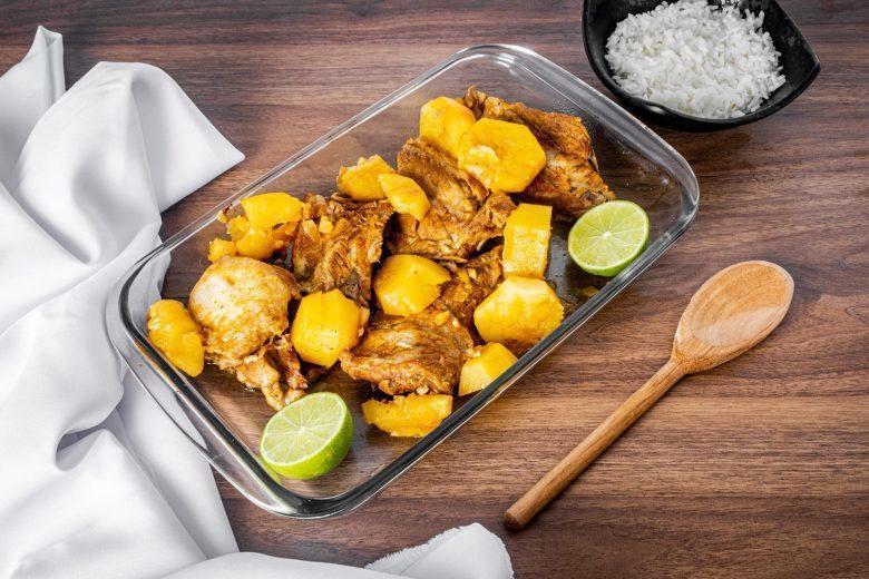Costelinha suína com batata