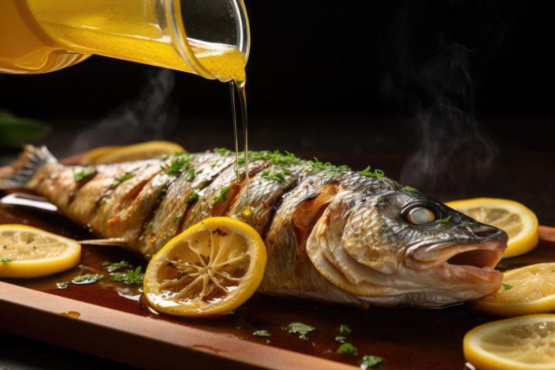 Peixe ao suco de laranja
