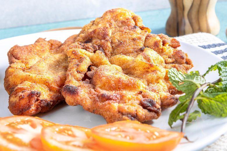 Filé de mapará à milanesa