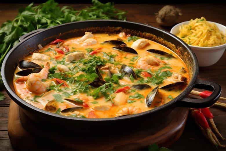 Moqueca de frutos do mar paraense