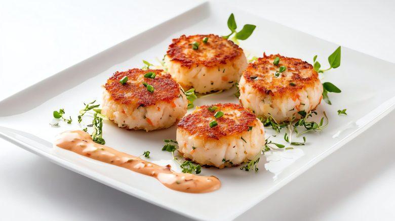 Bolinho de cavalinha, cação e pescada