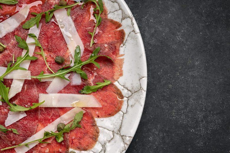 Carpaccio temperado