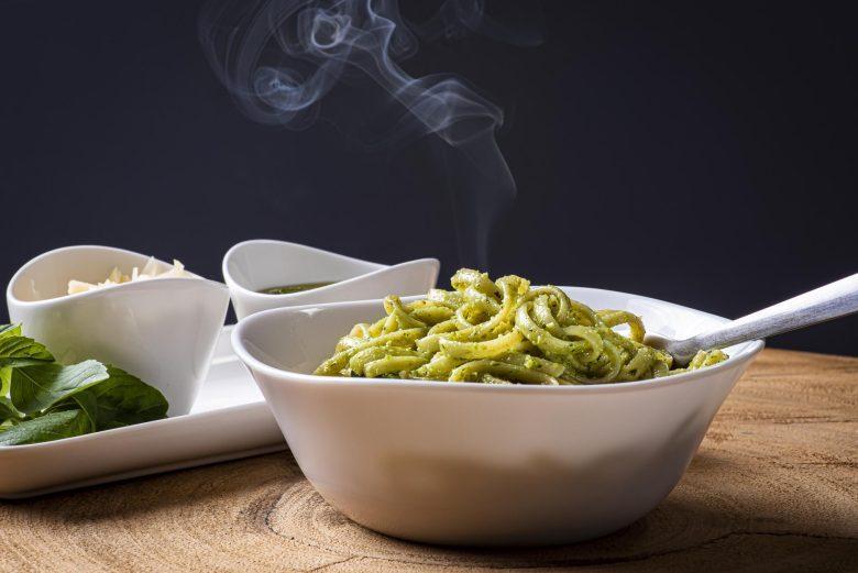 Espaguete al pesto