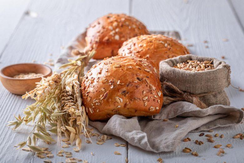 Pão integral de aveia