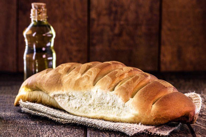 Pão caseiro de leite