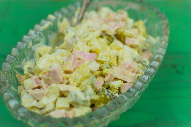 Salada de maionese simples