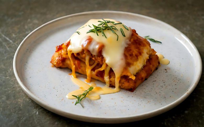 Chuleta de porco à parmegiana