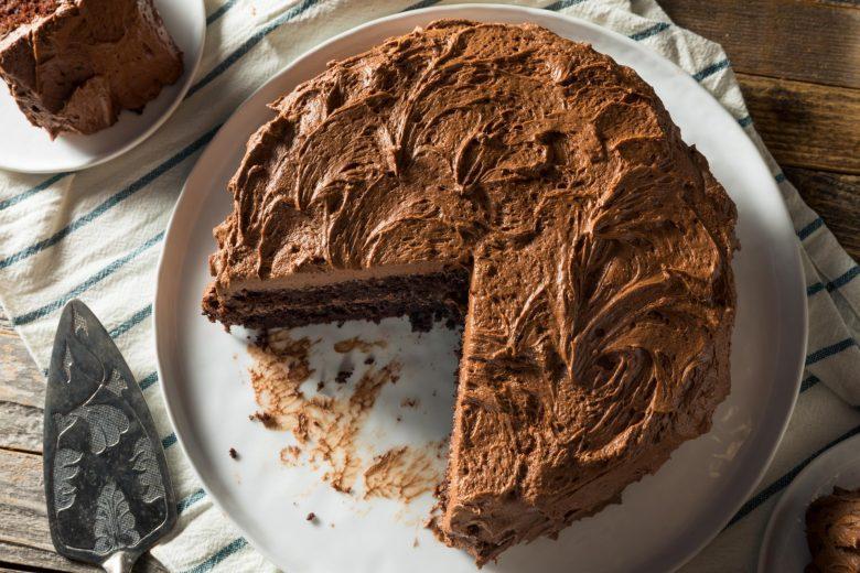 Bolo alemão de chocolate