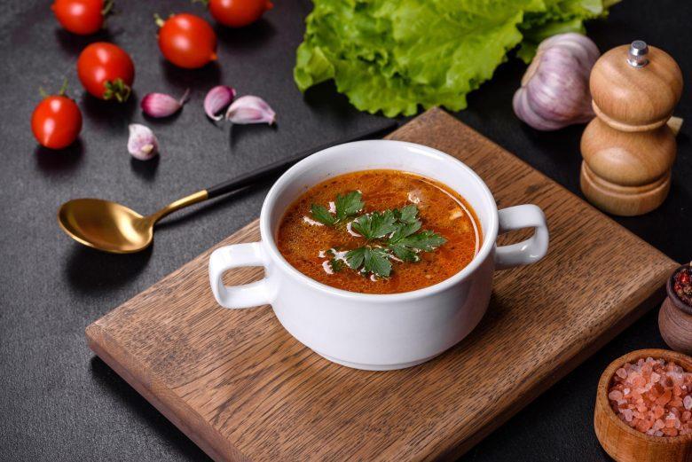 Sopa de tomate inglesa
