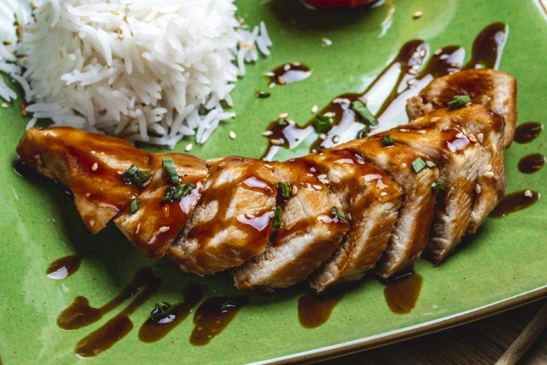 Filé de frango com mel