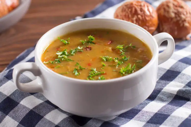 Sopa delícia de lentilha