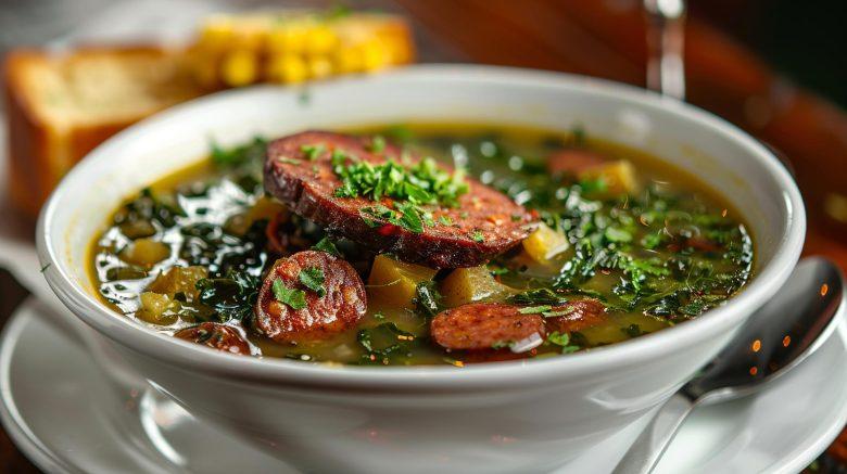 Caldo verde baiano