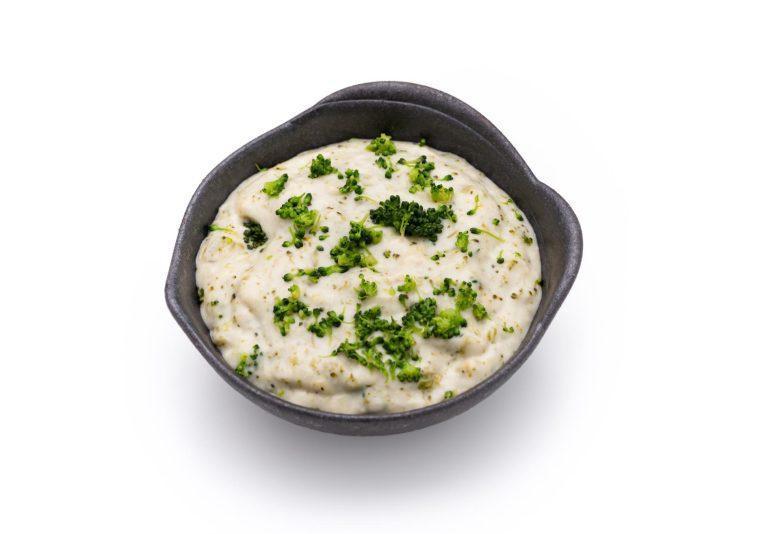 Sopa de brócolis e couve flor