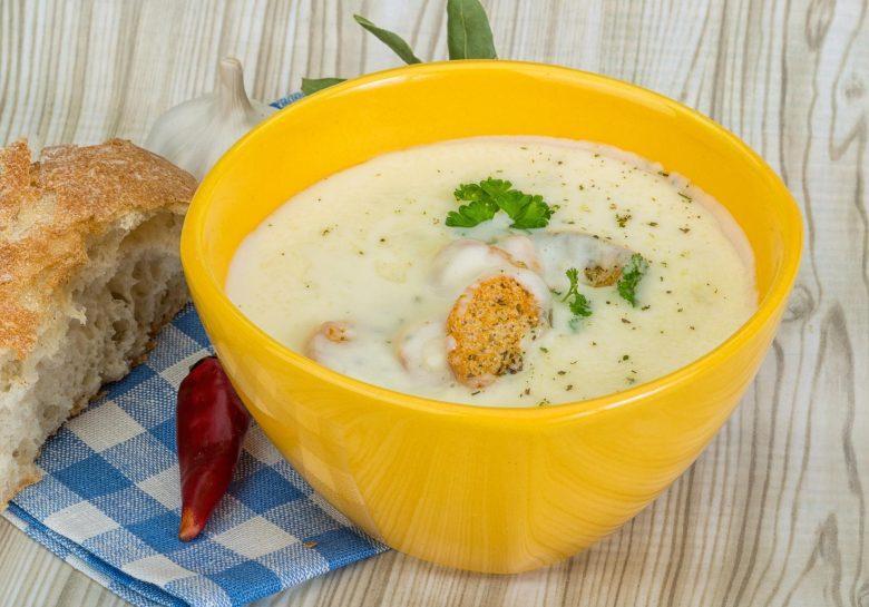 Sopa 3 queijos