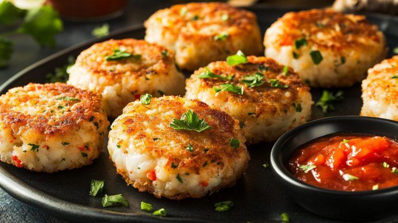 Bolinho de arroz com farinha de mandioca