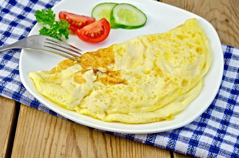Omelete de provolone