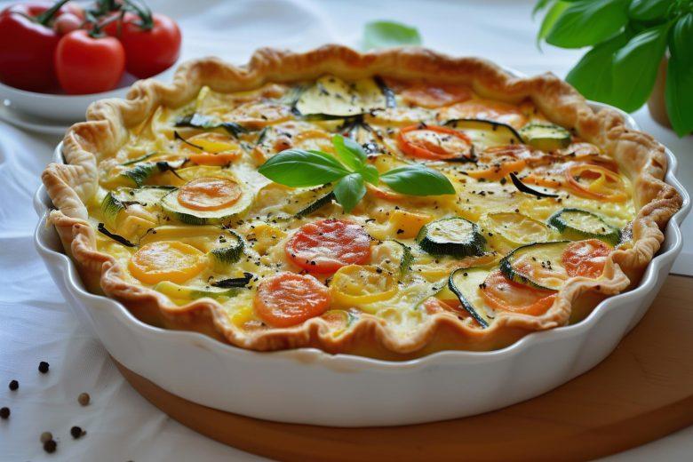 Quiche de abobrinha especial