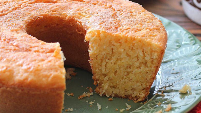 Bolo de macaxeira à pernambucana