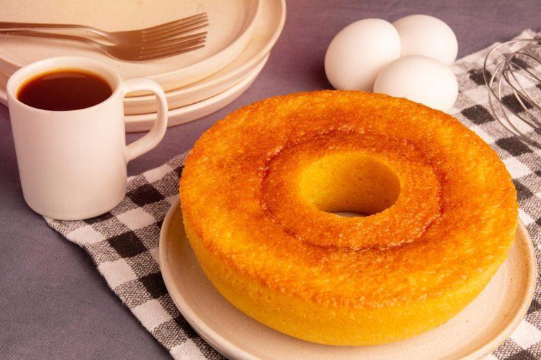 Bolo flor de milho