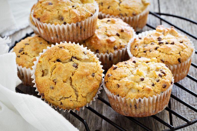 Muffin de aveia, canela e maçã