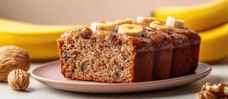 Bolo de banana sem açúcar
