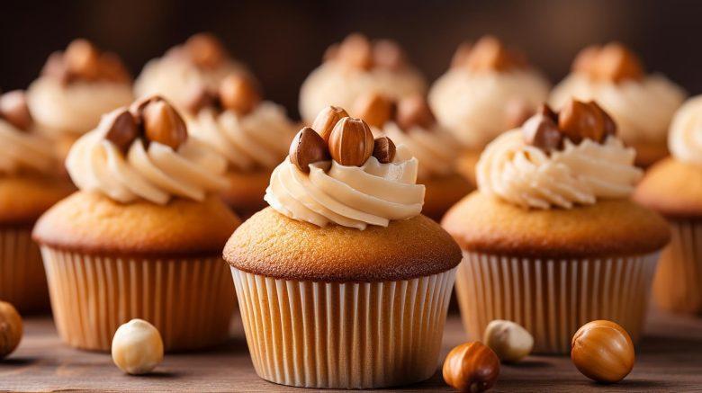 Cupcake com avelã