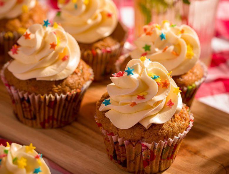 Cupcake colorido