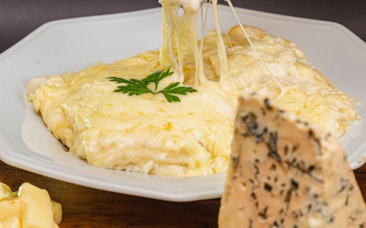 Lasanha ao molho de gorgonzola