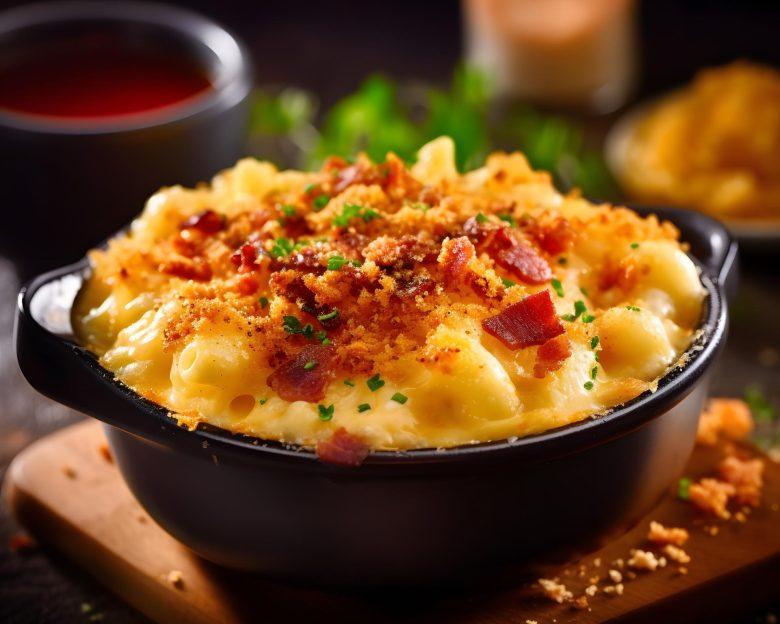 Macarrão a cinco queijos