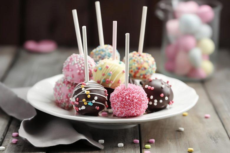 Cake pop com doce de leite
