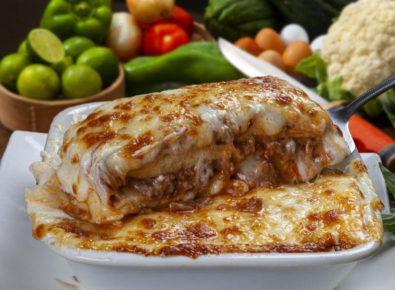 Lasanha de carne mista