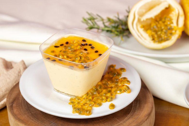Mousse creme de maracujá