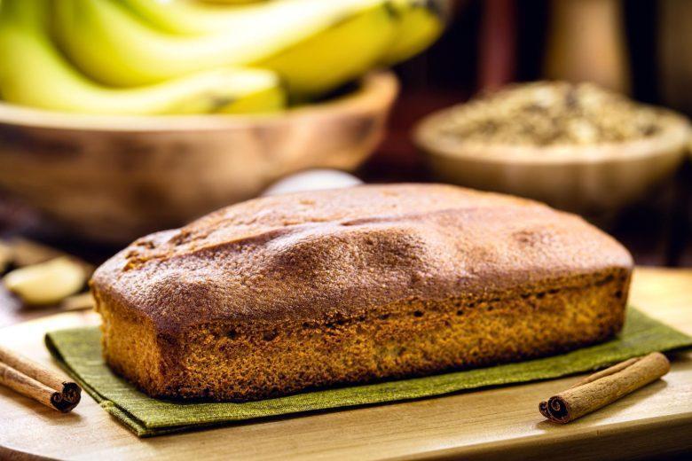 Bolo de banana americano