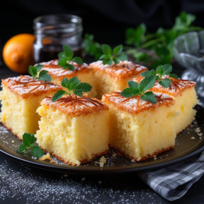 Bolo fofo de laranja