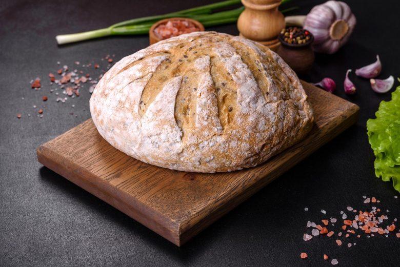 Pão italiano com orégano